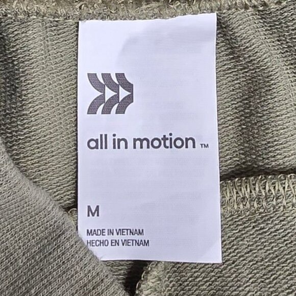 High-Rise French Terry Butter Wash Tapered Pants | All in Motion | Medium - Picture 9 of 13